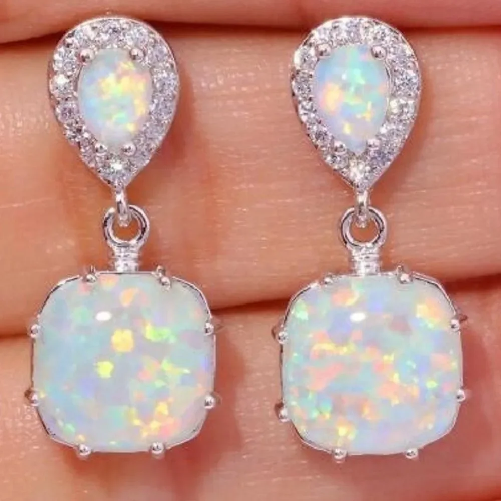 NWT Gorgeous Opal Earrings